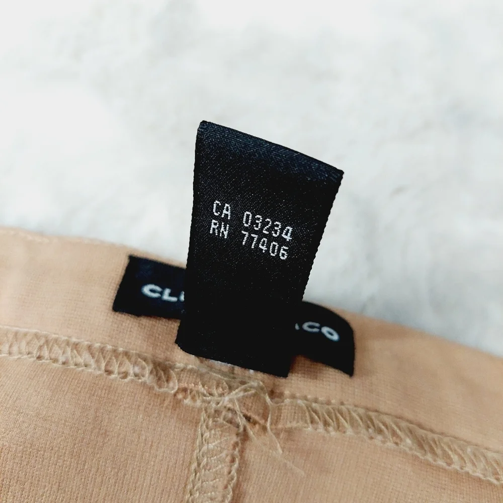 Club Monaco Cream Rayon Blend Pencil Skirt P5895
